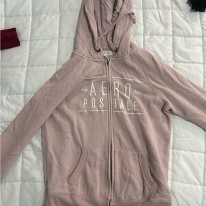 Aeropostal light pink hoodie
